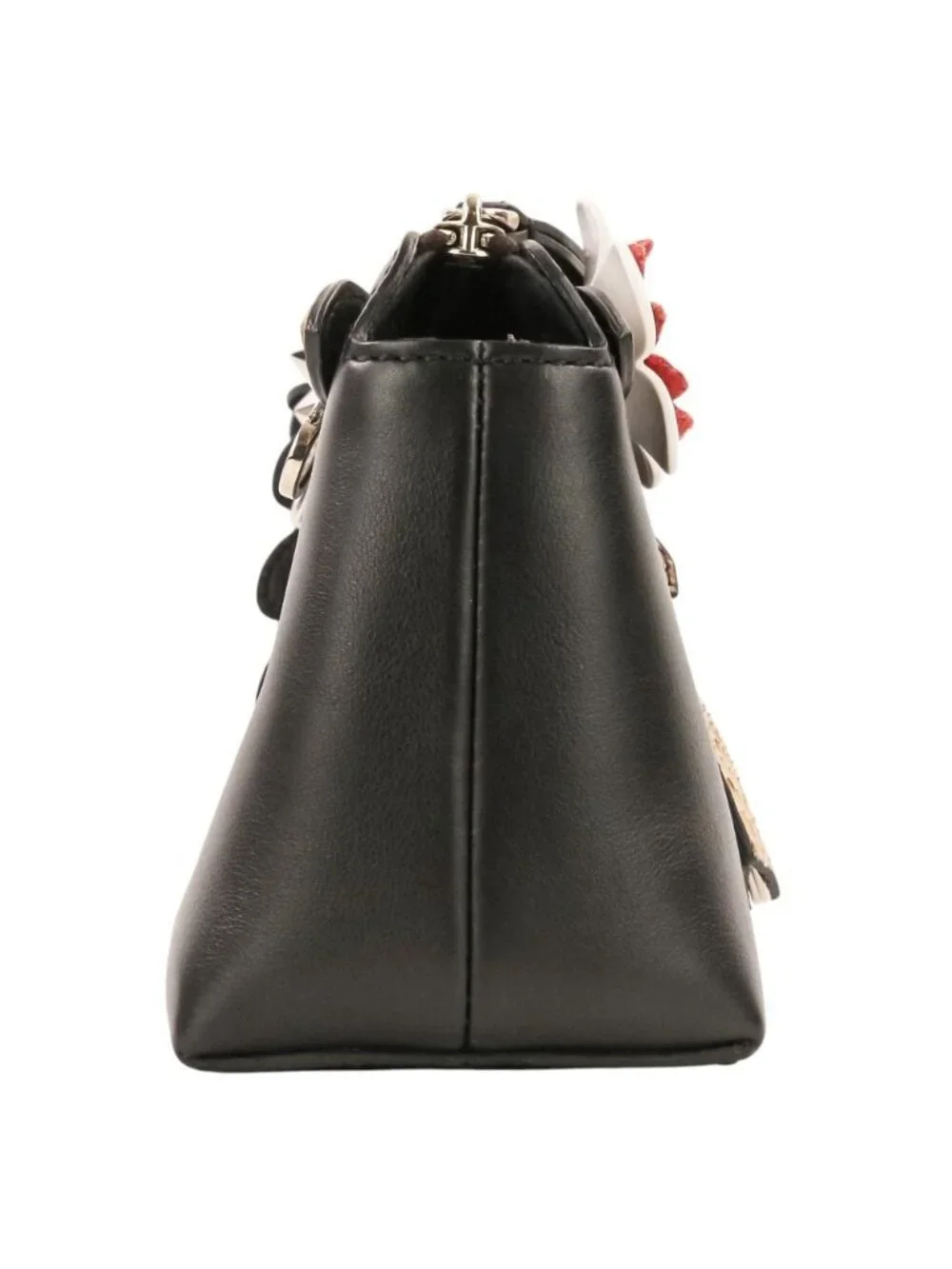 Fendi by the Way Leather Mini Shoulder Bag Clutch Black